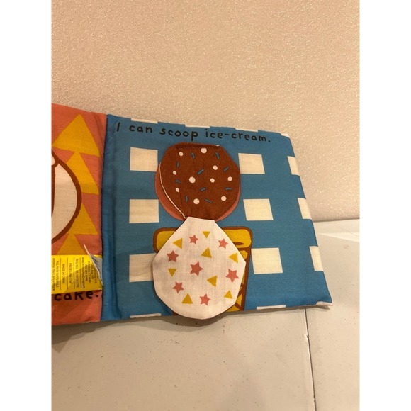 Melissa and Doug K's Kids Cloth Book LITTLE CHEF - Picture 8 of 11